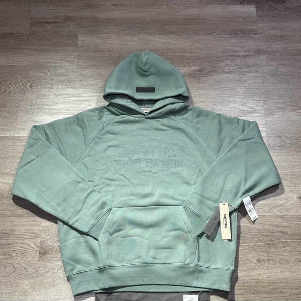Essentials Sage Green Hoodie